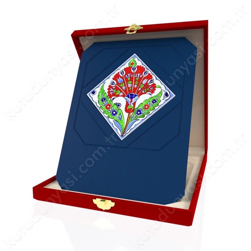 CP 102 Çinili Ahşap Plaket