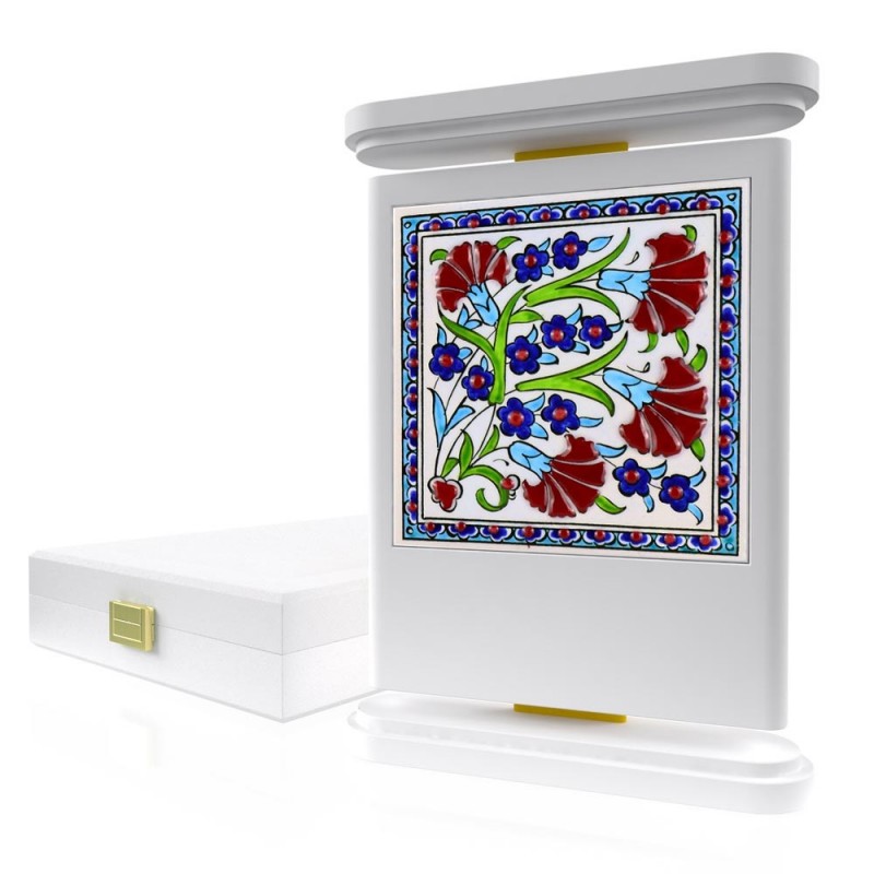 CP 109 Çinili Ahşap Plaket