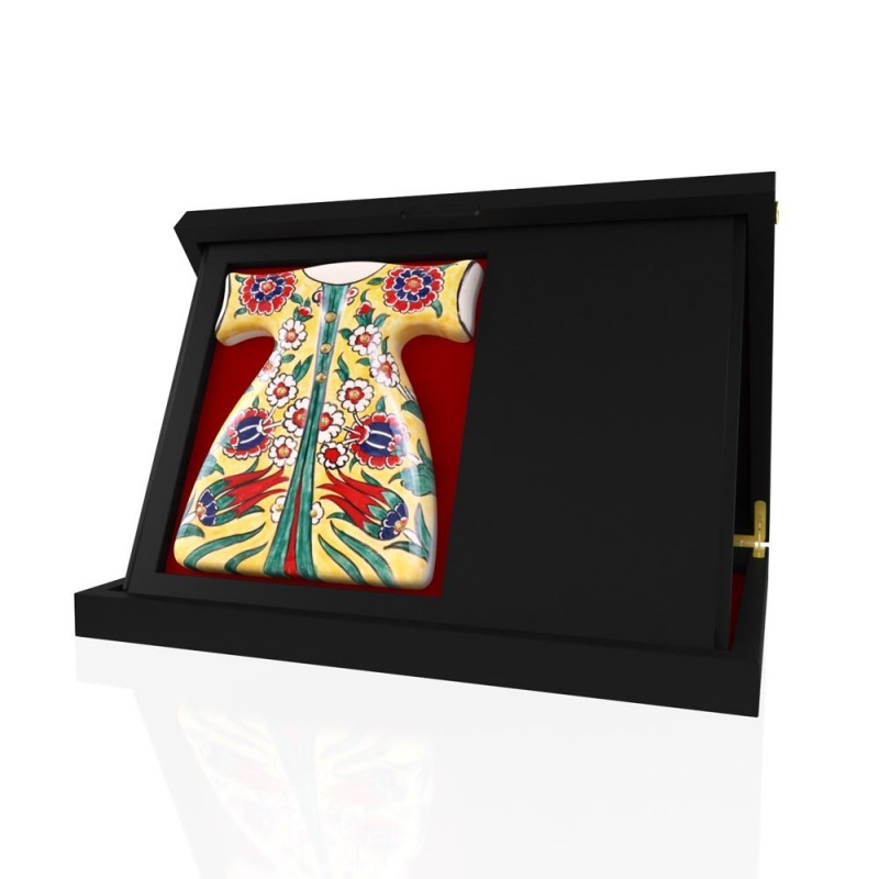 CP 141 Çinili Ahşap Plaket