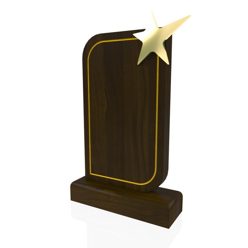 AP 114 Ahşap Plaket