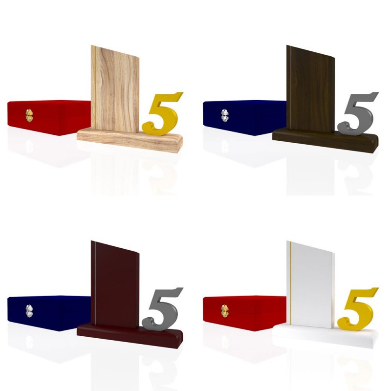 AP 127 Ahşap Plaket