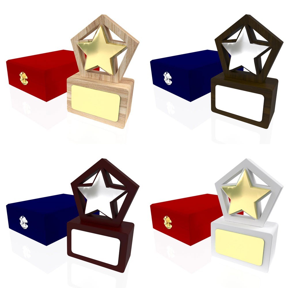 AP 115 Ahşap Plaket